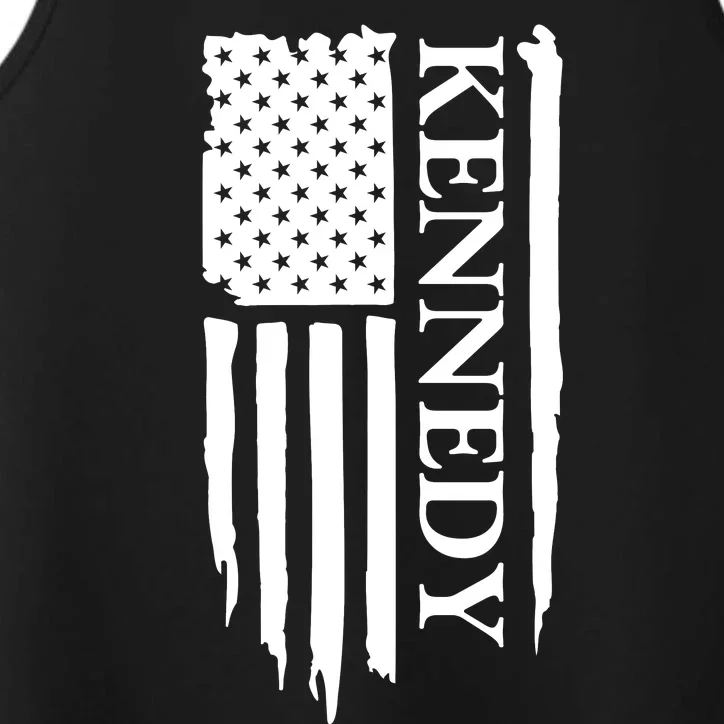 Robert Kennedy Jr. For President 2024 JFK Jr. US Flag Performance Tank