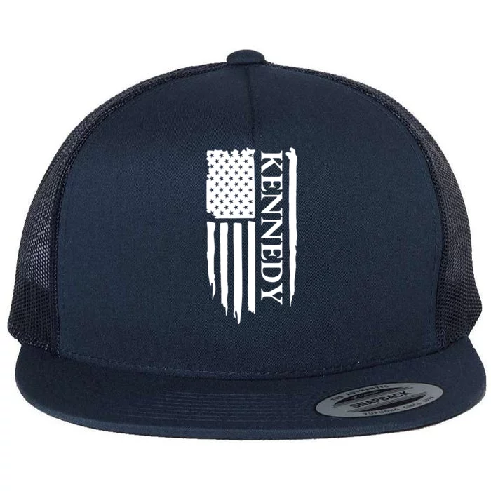 Robert Kennedy Jr. For President 2024 JFK Jr. US Flag Flat Bill Trucker Hat