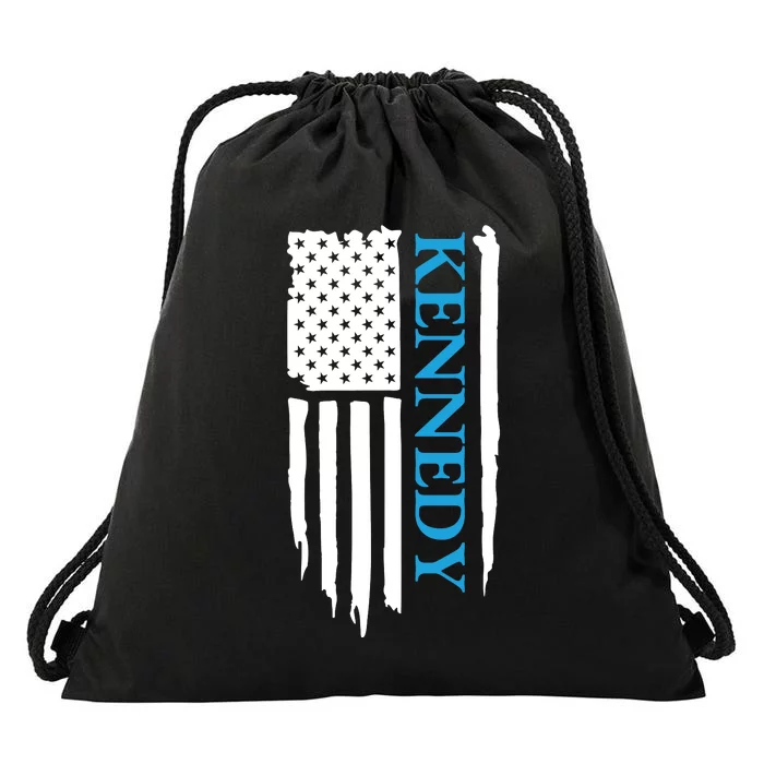 Robert Kennedy Jr. For President 2024 JFK Jr. US Flag Drawstring Bag