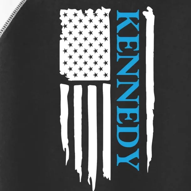 Robert Kennedy Jr. For President 2024 JFK Jr. US Flag Toddler Fine Jersey T-Shirt