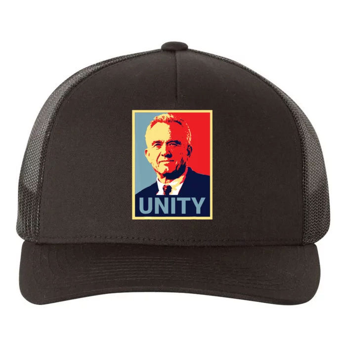 Robert Kennedy Jr. Rfk Jr For Trump Unity 2024 Obama Poster Yupoong Adult 5-Panel Trucker Hat