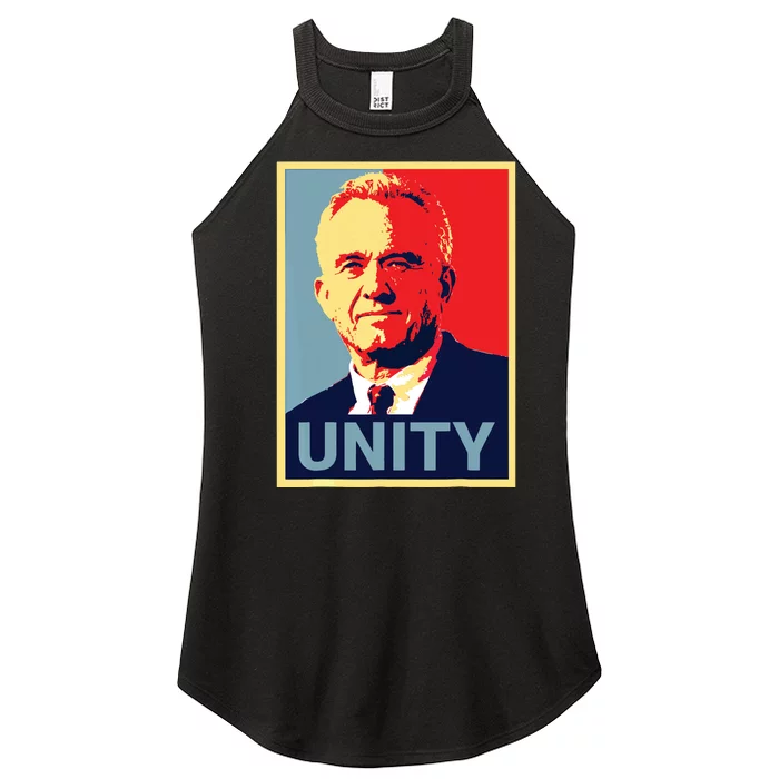 Robert Kennedy Jr. Rfk Jr For Trump Unity 2024 Obama Poster Women’s Perfect Tri Rocker Tank