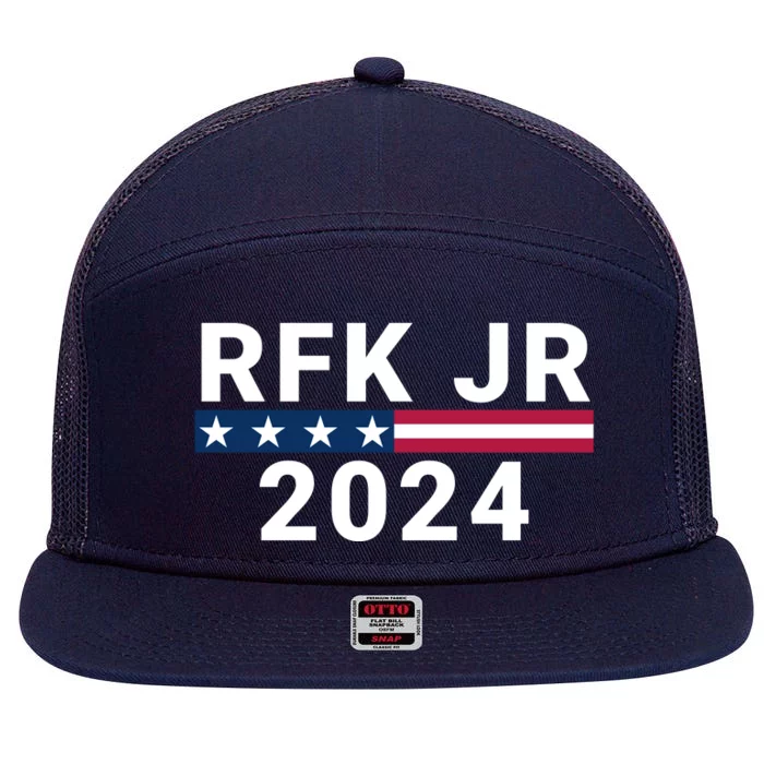 Robert Kennedy Jr. For President 2024 Presidential Election 7 Panel Mesh Trucker Snapback Hat