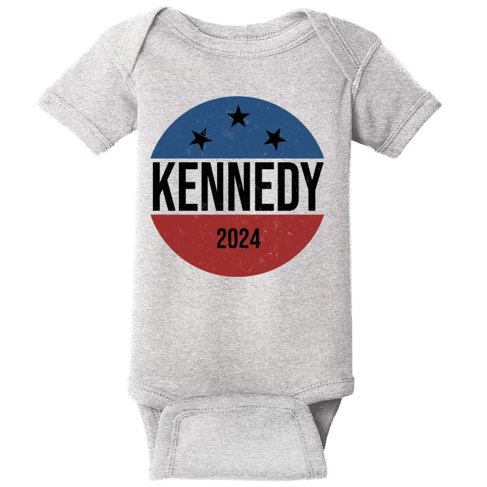 Robert Kennedy Jr 2024 Election Vintage Baby Bodysuit