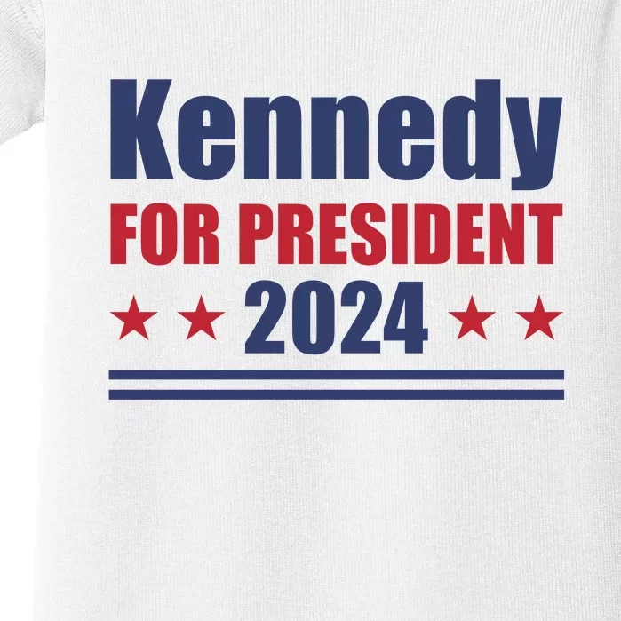 Robert Kennedy Jr. For President RFK JR 2024 Election Baby Bodysuit