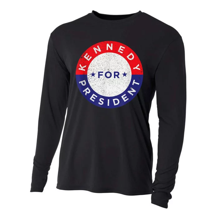 Robert Kennedy Jr. For President 2024 RFK 2024 Cooling Performance Long Sleeve Crew