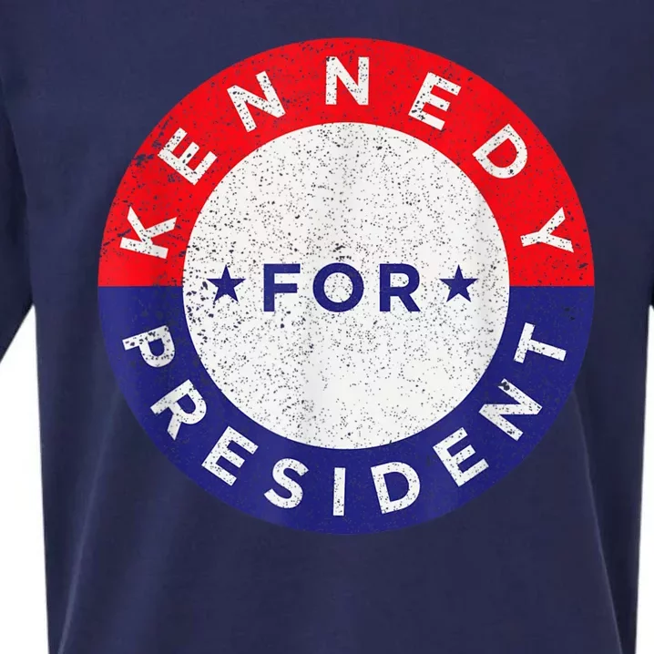 Robert Kennedy Jr. For President 2024 RFK 2024 Sueded Cloud Jersey T-Shirt