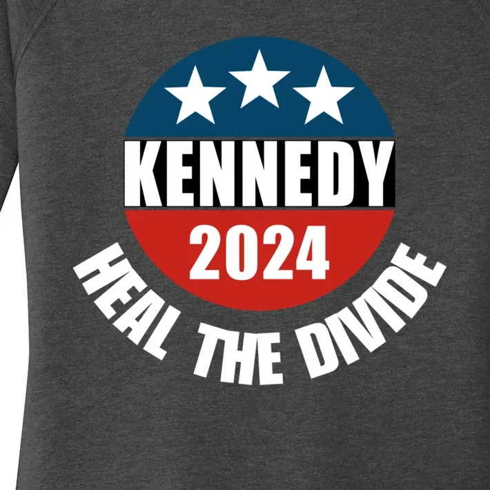 Robert Kennedy Jr. For President 2024 RFK 2024 Women's Perfect Tri Tunic Long Sleeve Shirt