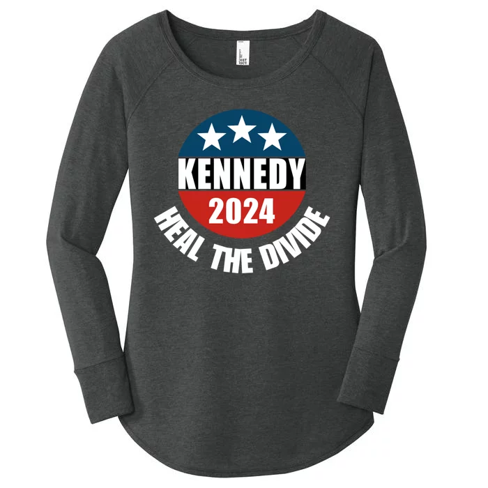 Robert Kennedy Jr. For President 2024 RFK 2024 Women's Perfect Tri Tunic Long Sleeve Shirt