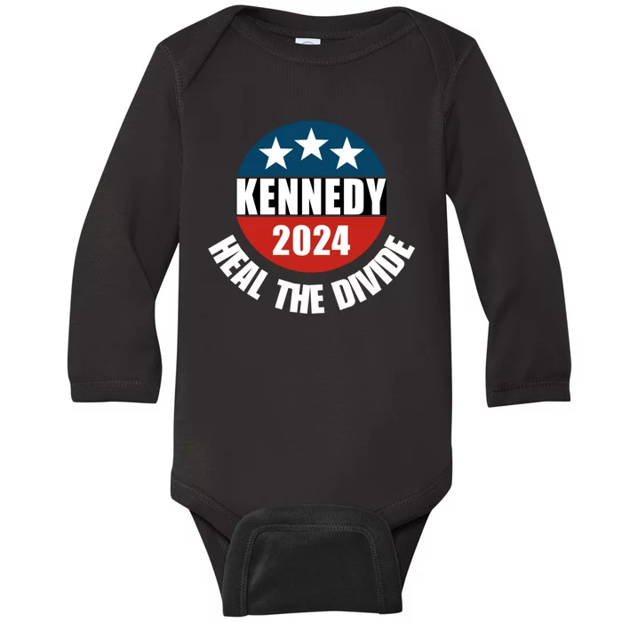 Robert Kennedy Jr. For President 2024 RFK 2024 Baby Long Sleeve Bodysuit