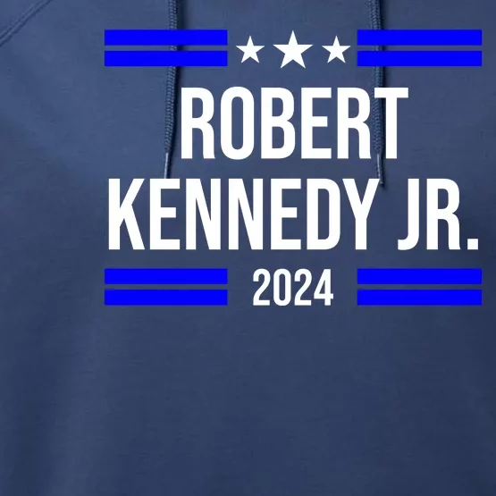 Robert Kennedy Jr For President 2024 Election Performance Fleece Hoodie