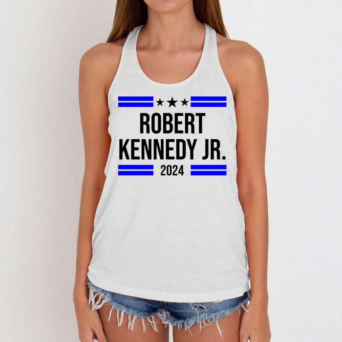 Robert Kennedy Jr For President 2024 Election Women's Knotted Racerback Tank