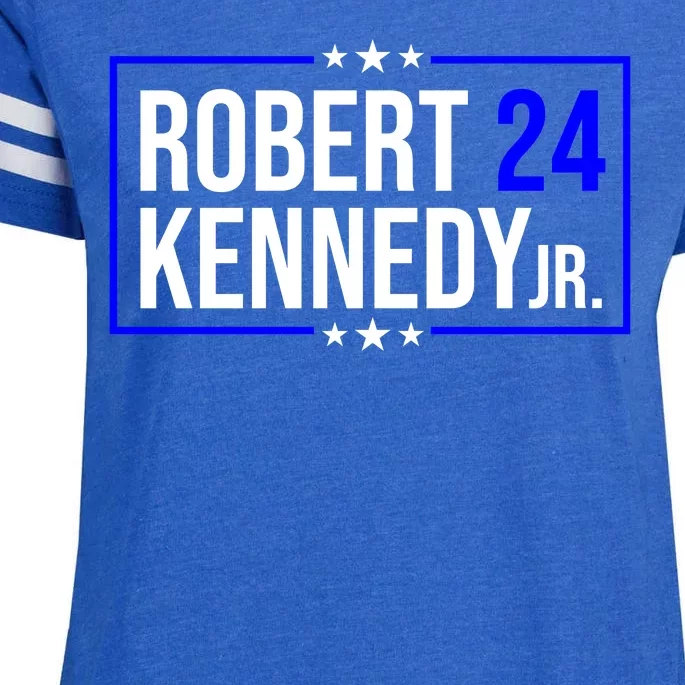 Robert Kennedy Jr 2024 Campaign Enza Ladies Jersey Football T-Shirt