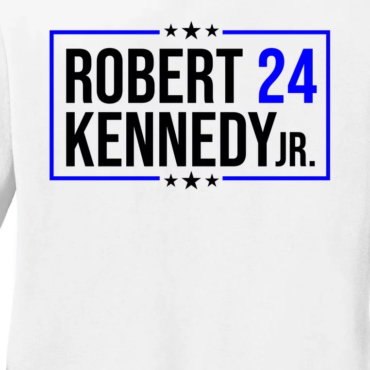 Robert Kennedy Jr 2024 Campaign Ladies Long Sleeve Shirt