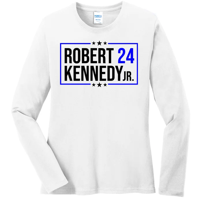 Robert Kennedy Jr 2024 Campaign Ladies Long Sleeve Shirt