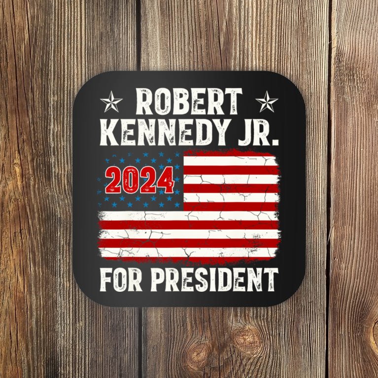 Robert Kennedy Jr. For President 2024 RFK JR 2024 Coaster TeeShirtPalace