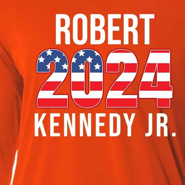 Robert Kennedy Jr For President USA 2024 Cooling Performance Long Sleeve Crew