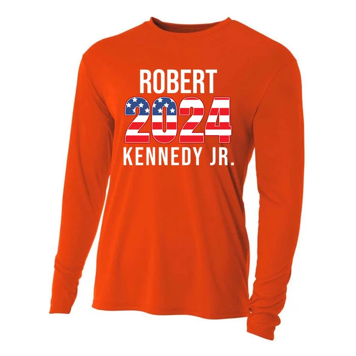 Robert Kennedy Jr For President USA 2024 Cooling Performance Long Sleeve Crew