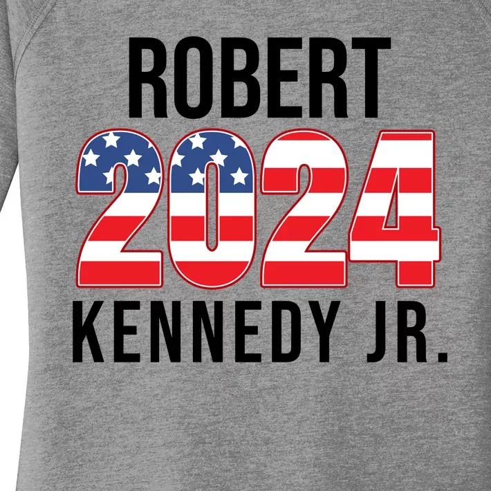 Robert Kennedy Jr For President USA 2024 Women's Perfect Tri Tunic Long Sleeve Shirt