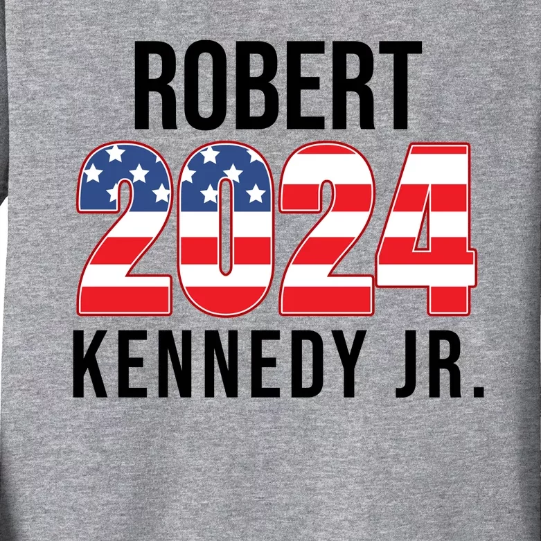 Robert Kennedy Jr For President USA 2024 Kids Long Sleeve Shirt