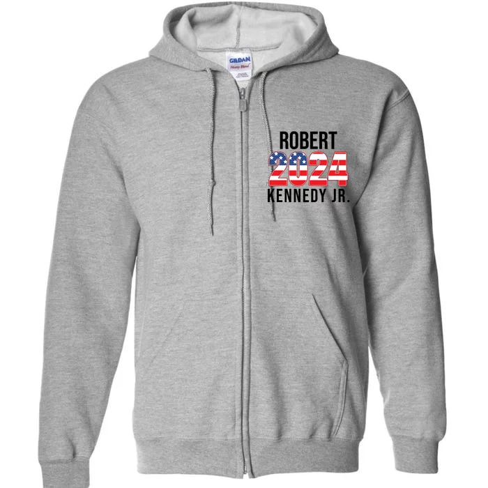 Robert Kennedy Jr For President USA 2024 Full Zip Hoodie