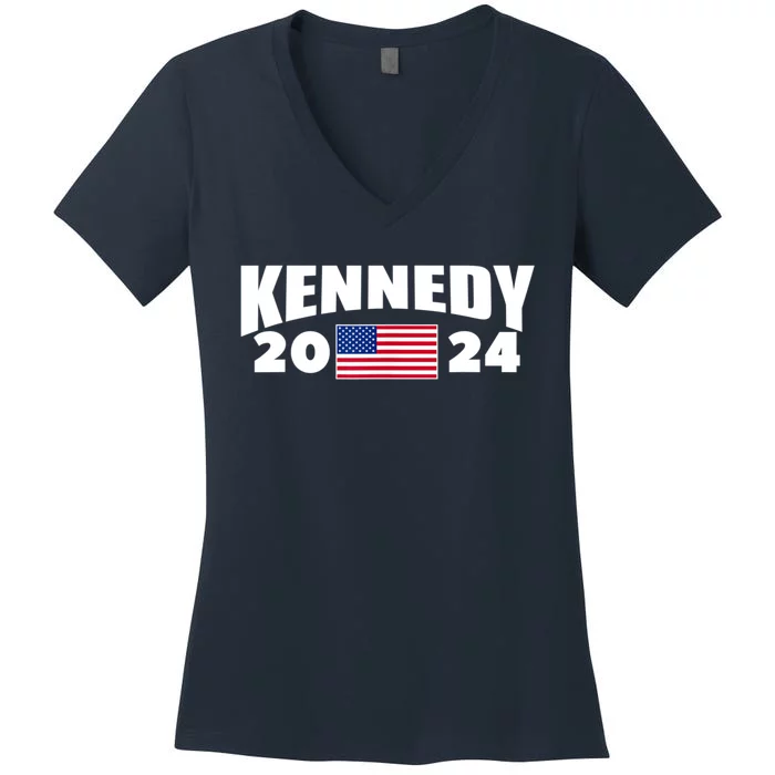 Robert Kennedy Jr. 2024 Presidential Women's V-Neck T-Shirt