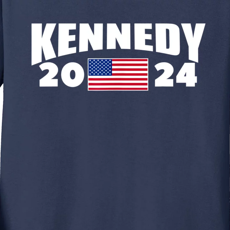 Robert Kennedy Jr. 2024 Presidential Kids Long Sleeve Shirt