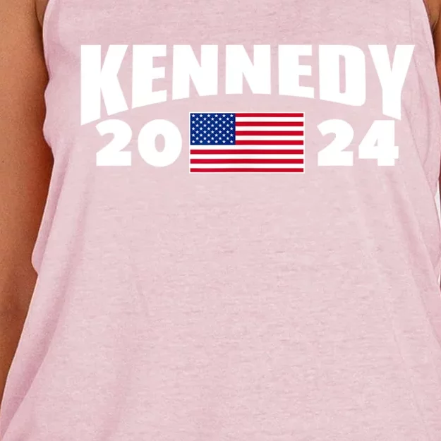 Robert Kennedy Jr. 2024 Presidential Women's Knotted Racerback Tank