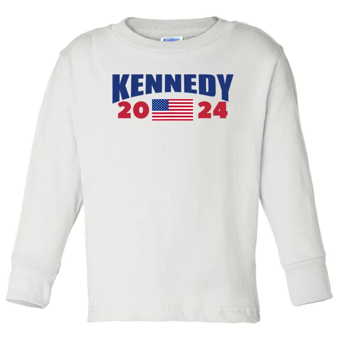 Robert Kennedy Jr. 2024 Presidential Toddler Long Sleeve Shirt