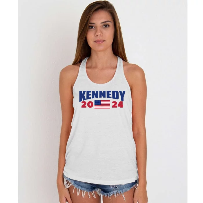 Robert Kennedy Jr. 2024 Presidential Women's Knotted Racerback Tank