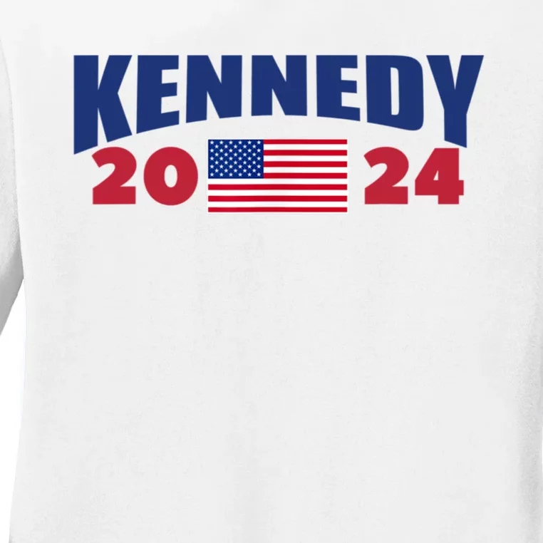 Robert Kennedy Jr. 2024 Presidential Ladies Long Sleeve Shirt