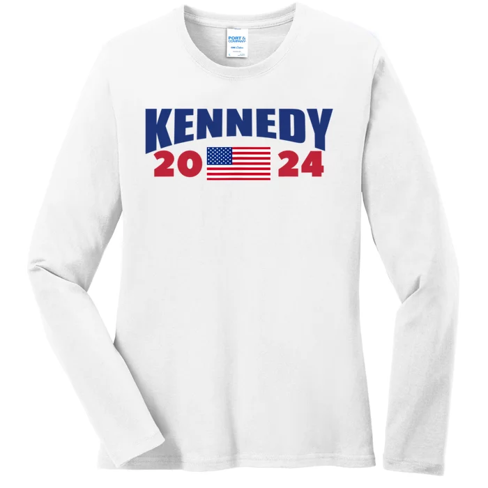 Robert Kennedy Jr. 2024 Presidential Ladies Long Sleeve Shirt