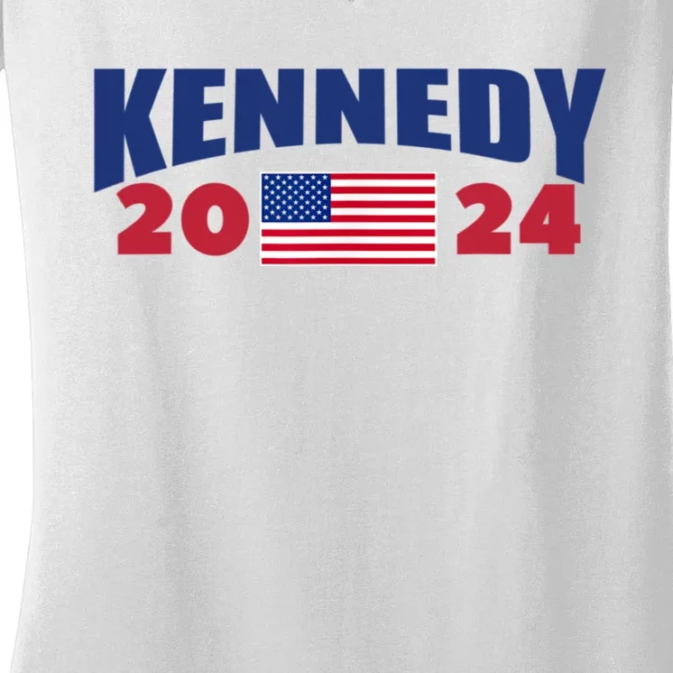 Robert Kennedy Jr. 2024 Presidential Women's V-Neck T-Shirt