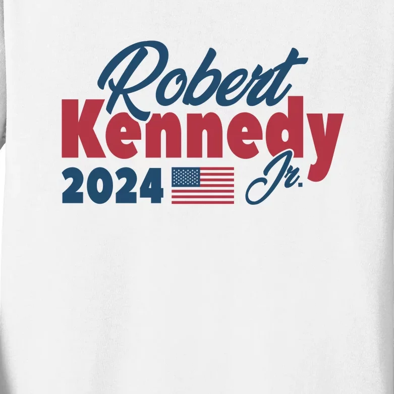 Robert Kennedy Jr. 2024 Election Kennedy For President Kids Long Sleeve Shirt