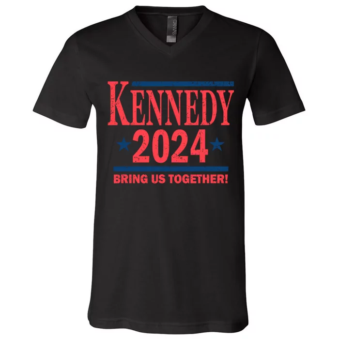 Robert Kennedy Jr. 2024 Presidential V-Neck T-Shirt