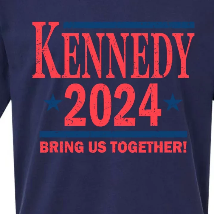 Robert Kennedy Jr. 2024 Presidential Sueded Cloud Jersey T-Shirt