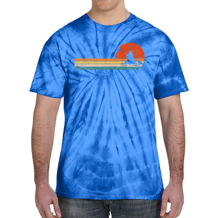 Retro Kayak Kayaking Paddling Tie-Dye T-Shirt