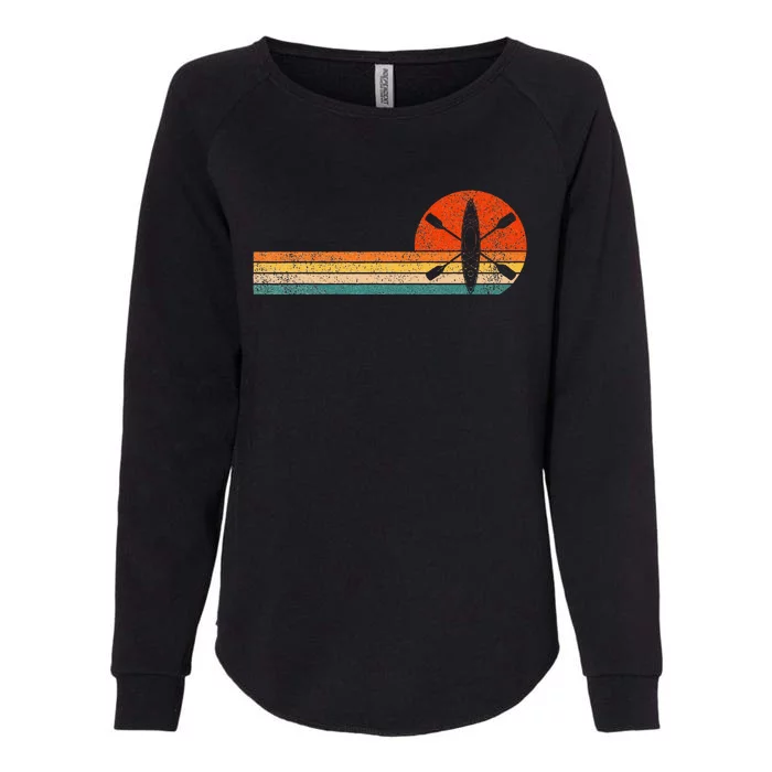 Retro Kayak Kayaking Paddling Womens California Wash Sweatshirt