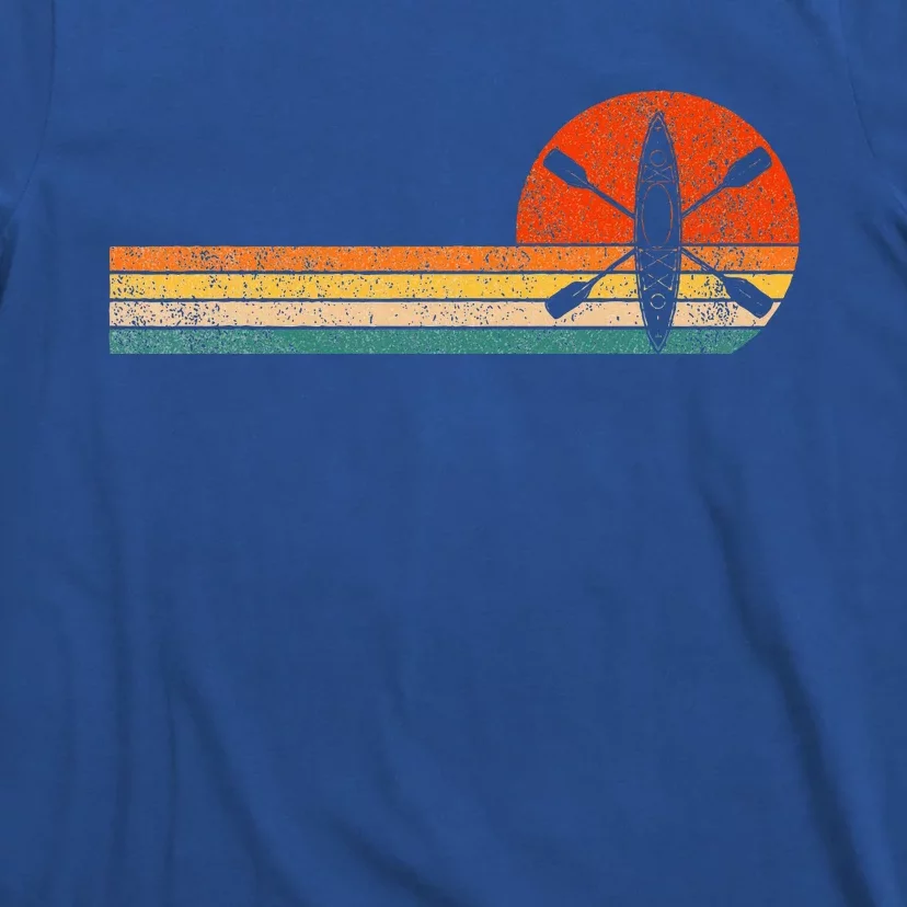 Retro Kayak Kayaking Paddling T-Shirt