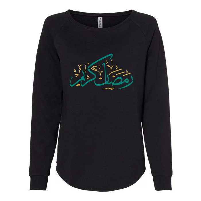 Ramadan Kareem Mubarak To All Muslims Gift Womens California Wash Sweatshirt