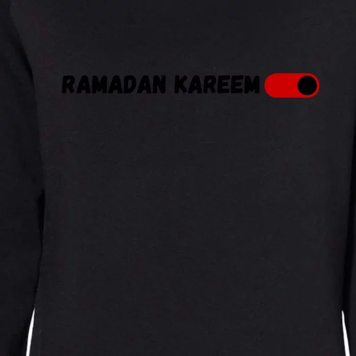 Ramadan Kareem Mubarak Fasting Gift For Ramadan Mubarak Womens California Wash Sweatshirt