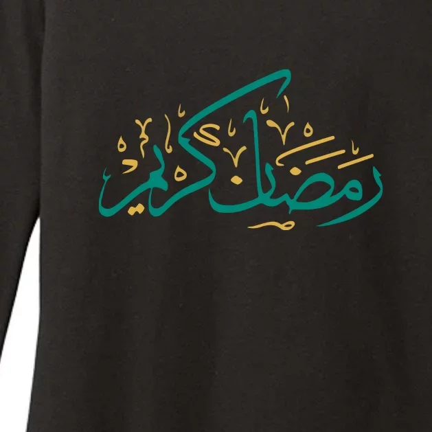 Ramadan Kareem Mubarak To All Muslims Gift For Ramadan Mubarak Womens CVC Long Sleeve Shirt