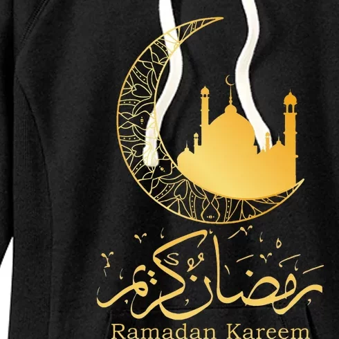 Ramadan Kareem Mubarak Islamic Women's Fleece Hoodie