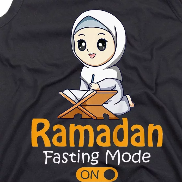 Ramadan Kareem Muslim Hijabi Ramadan Mubarak Tank Top