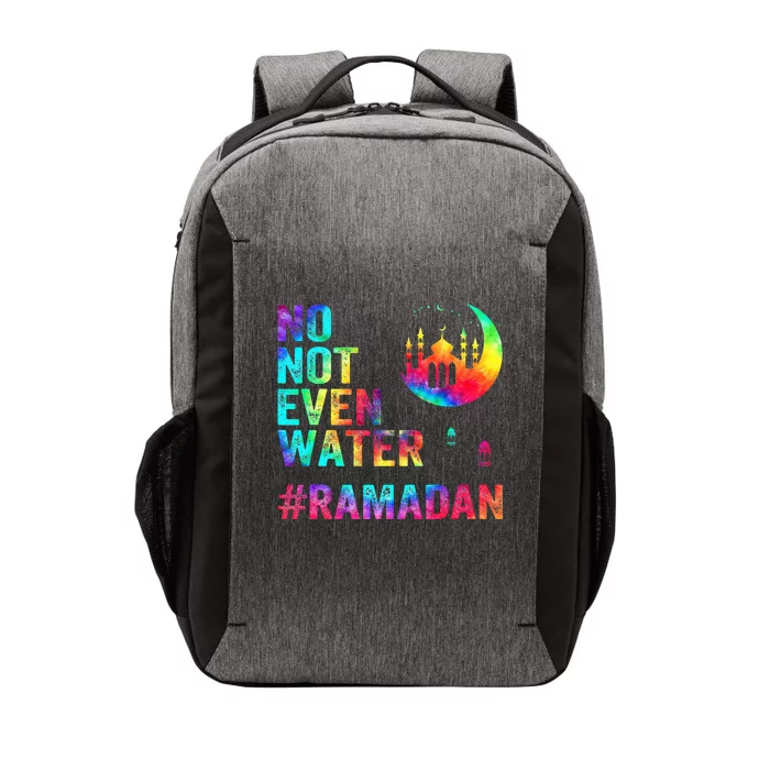 Ramadan Kareem No Not Even Water Ramadan Fasting Muslim Vector Backpack