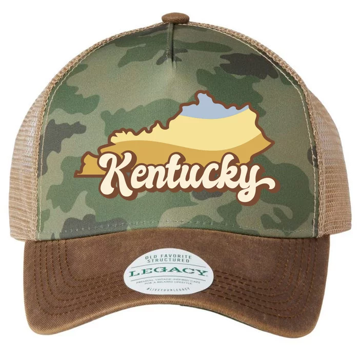 Retro Kentucky Legacy Tie Dye Trucker Hat