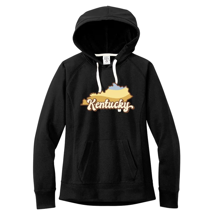 Retro Kentucky Women's Fleece Hoodie