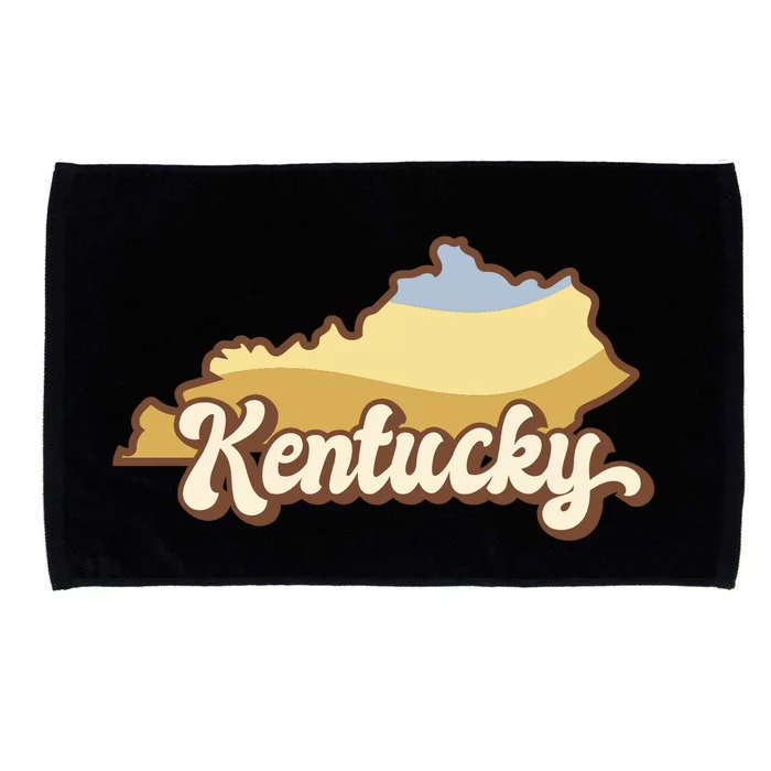 Retro Kentucky Microfiber Hand Towel