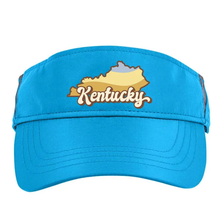 Retro Kentucky Adult Drive Performance Visor