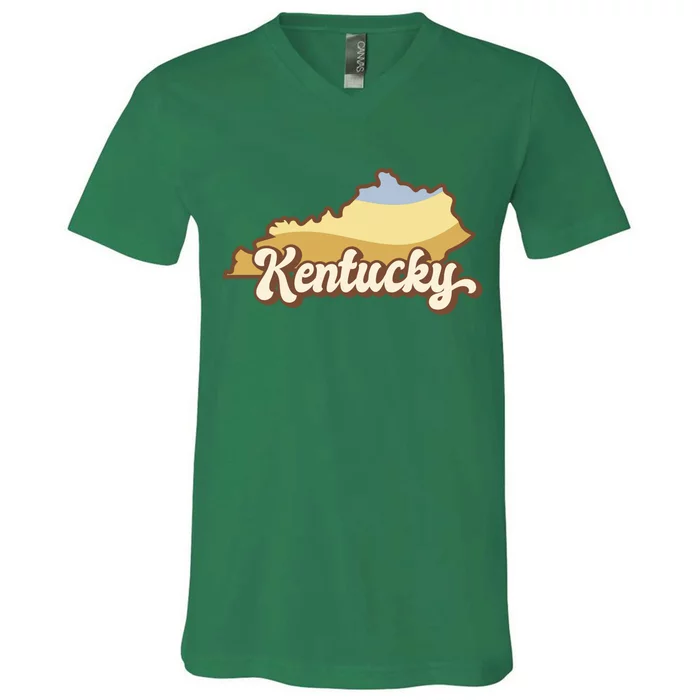 Retro Kentucky V-Neck T-Shirt